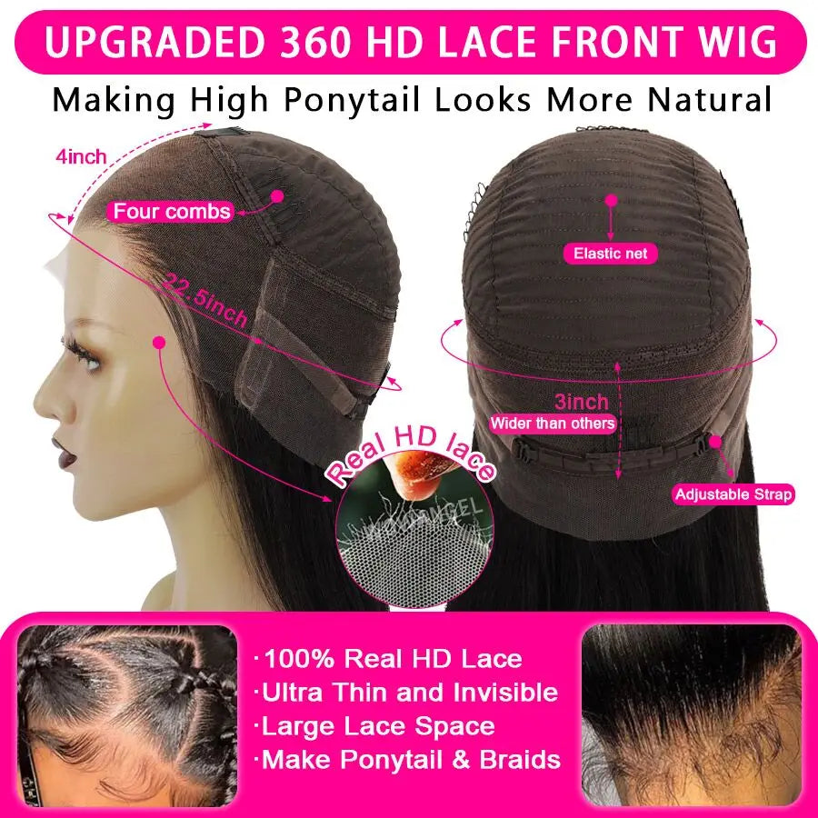360 HD Lace Frontal Wig
