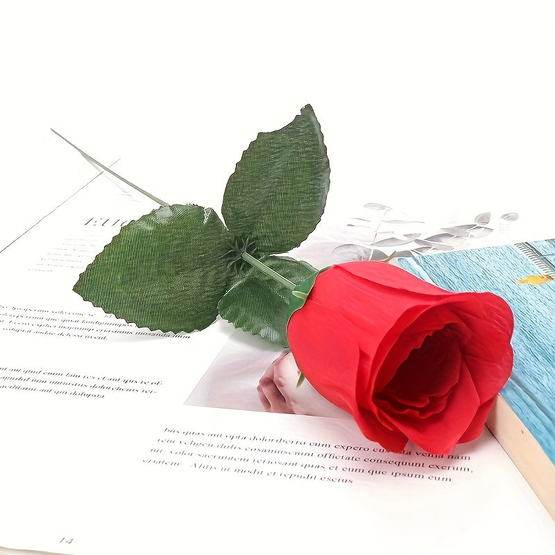 10pcs of Simulated Rose Bouquets, Realistic Fake Rose Arrangements, Valentine'S Day Gifts, Home Decorations for Valentine'S Day, Proposals, Wedding Rooms, Wedding Decor Items, Beauty Room Decorations, Home Decor
