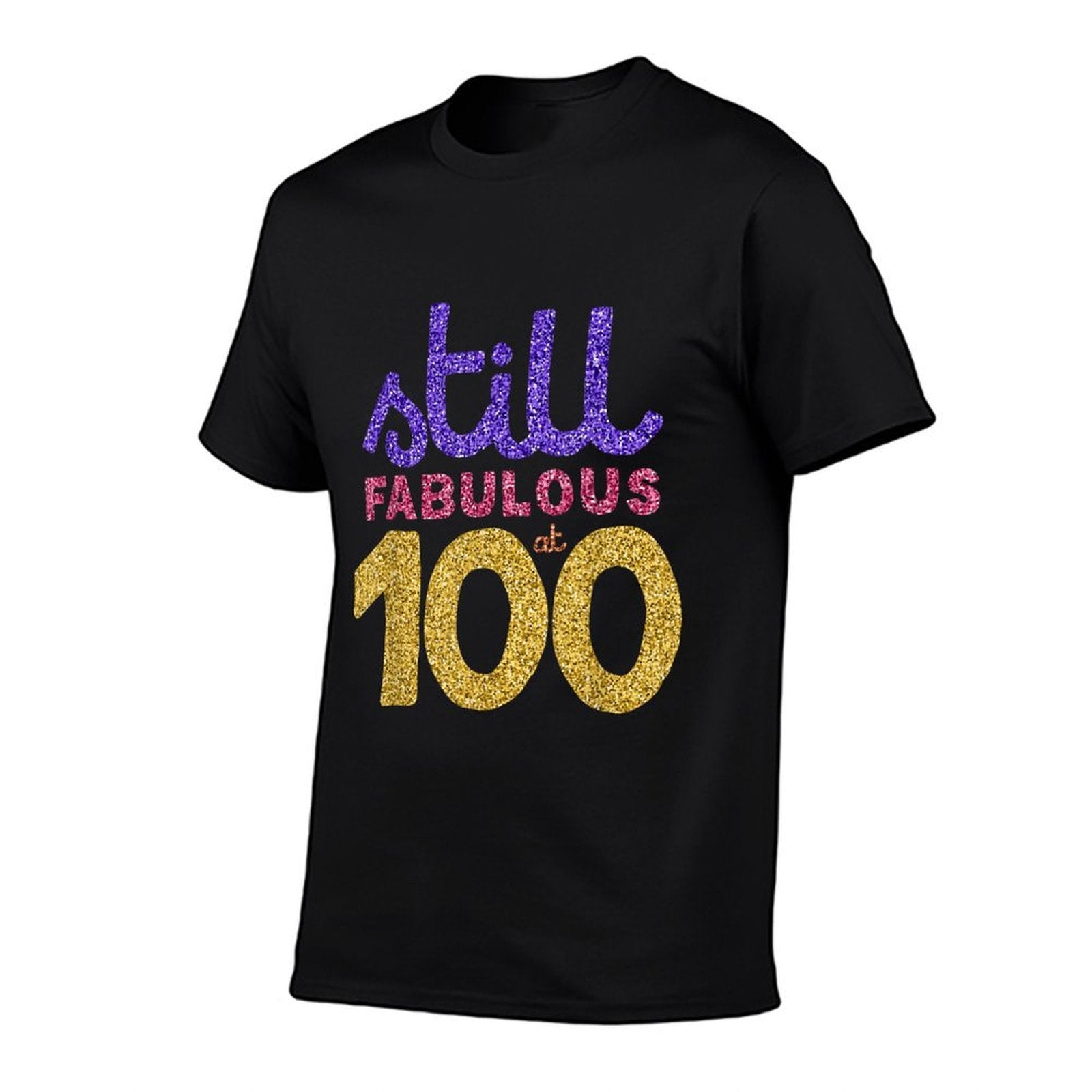 100th Birthday Funny 100 Year Old Gift Men Women  Rolled Sleeves T-Shirt